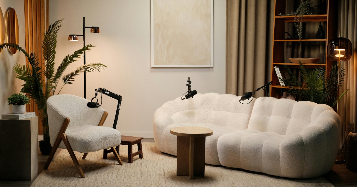 Podcast set up for business authors